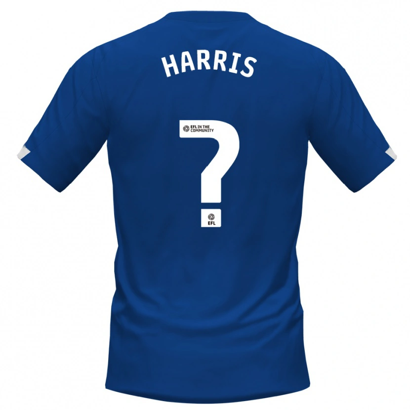 Danxen Kinder Darragh Harris #0 Blau Weiß Heimtrikot Trikot 2025/26 T-Shirt Schweiz