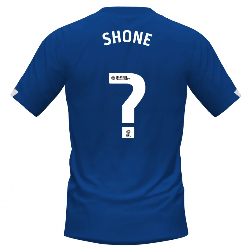 Danxen Kinder Finlay Shone #0 Blau Weiß Heimtrikot Trikot 2025/26 T-Shirt Schweiz