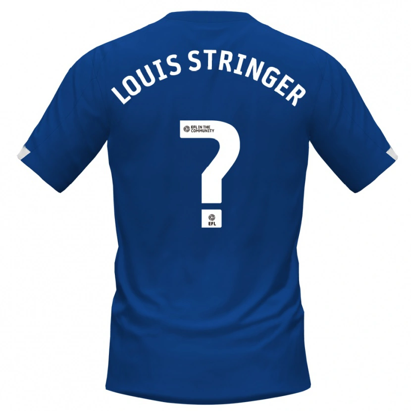 Danxen Kinder Ashton Louis Stringer #0 Blau Weiß Heimtrikot Trikot 2025/26 T-Shirt Schweiz