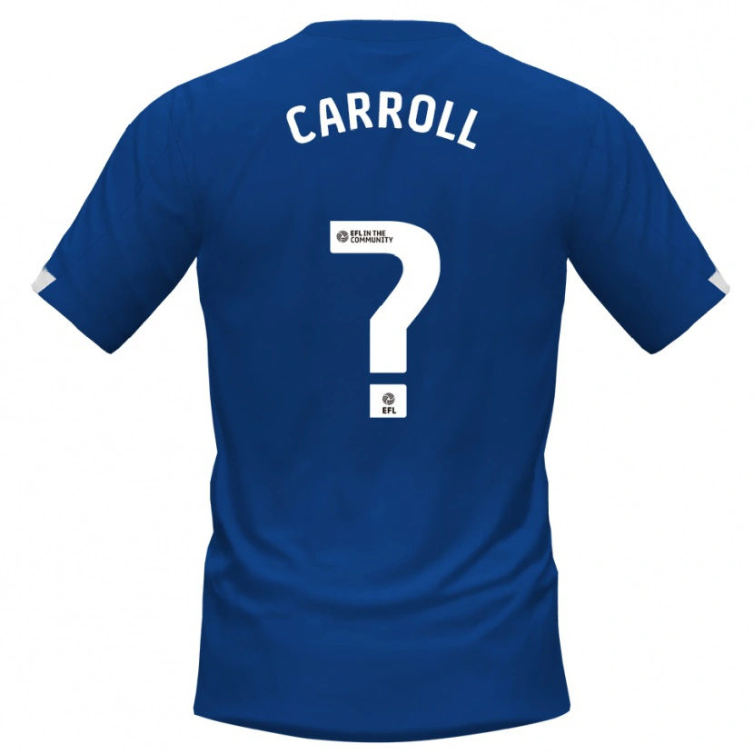Danxen Kinder Rhianne Carroll #0 Blau Weiß Heimtrikot Trikot 2025/26 T-Shirt Schweiz