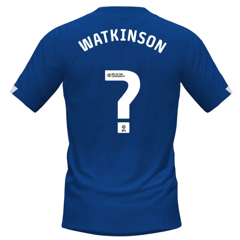 Danxen Kinder Maddie Watkinson #0 Blau Weiß Heimtrikot Trikot 2025/26 T-Shirt Schweiz