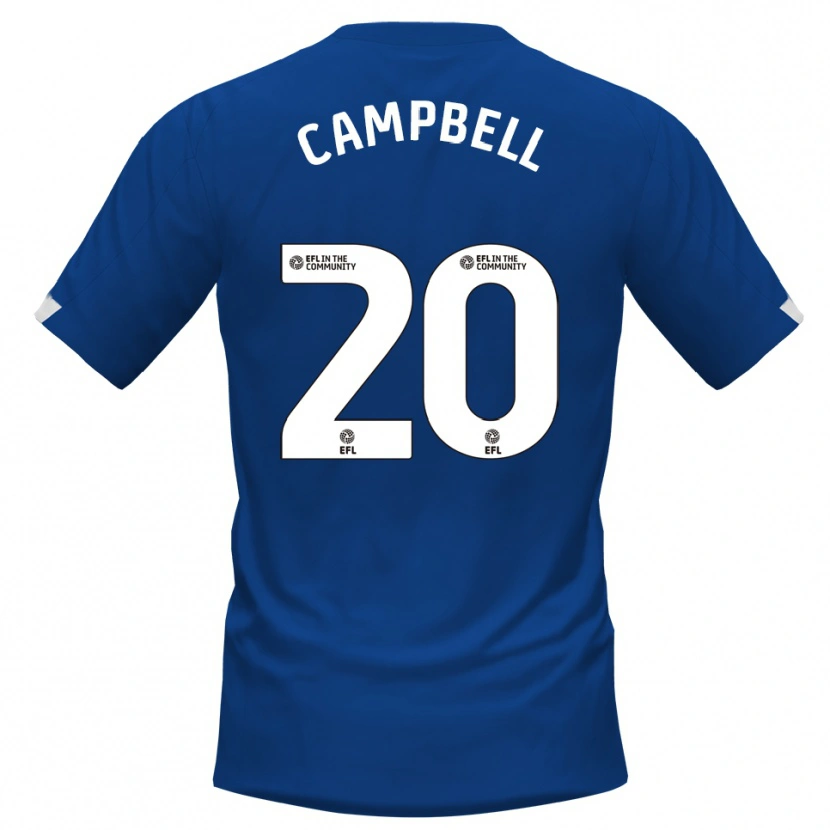 Danxen Kinder Vontae Daley-Campbell #20 Blau Weiß Heimtrikot Trikot 2025/26 T-Shirt Schweiz