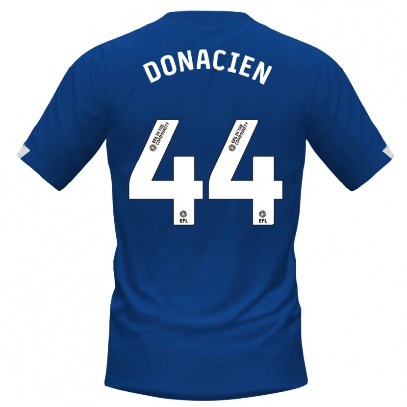 Danxen Kinder Janoi Donacien #44 Blau Weiß Heimtrikot Trikot 2025/26 T-Shirt Schweiz