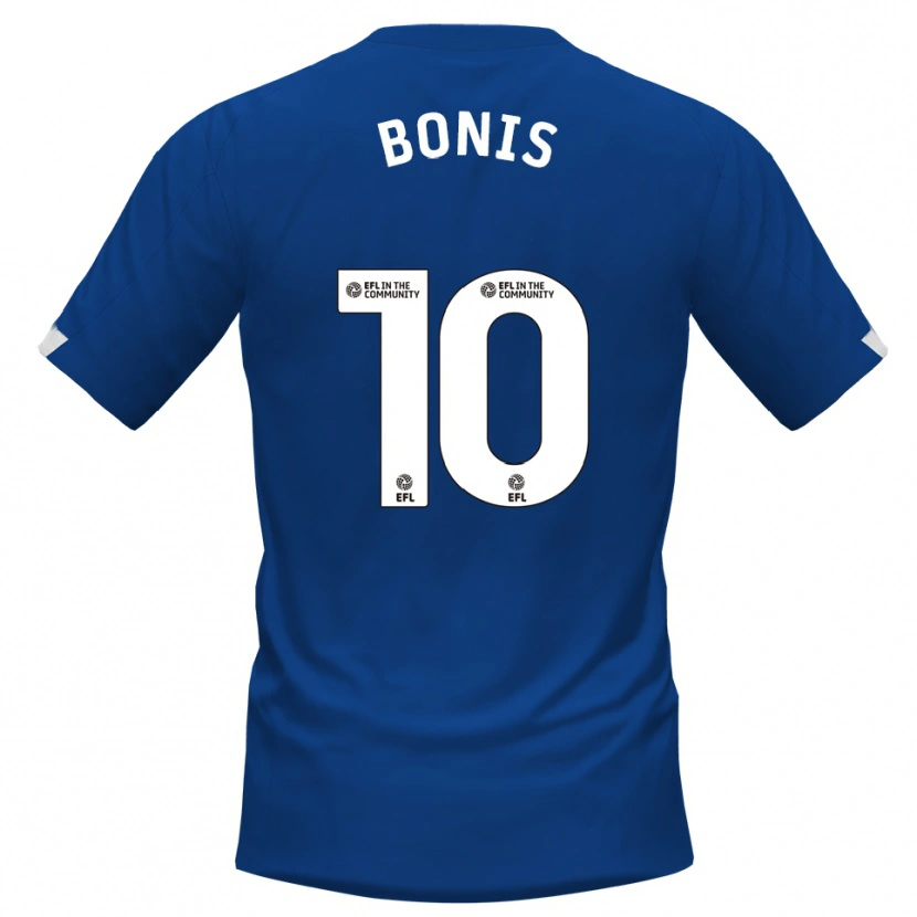 Danxen Kinder Lee Bonis #10 Blau Weiß Heimtrikot Trikot 2025/26 T-Shirt Schweiz