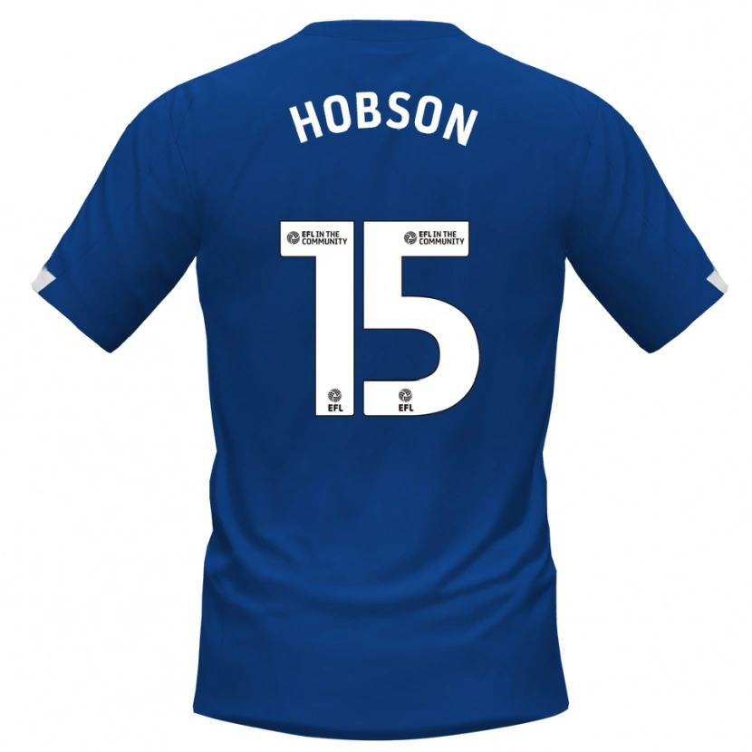 Danxen Kinder Bailey Hobson #15 Blau Weiß Heimtrikot Trikot 2025/26 T-Shirt Schweiz