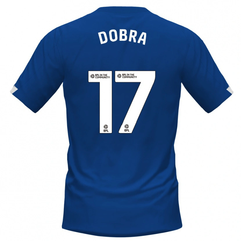 Danxen Kinder Armando Dobra #17 Blau Weiß Heimtrikot Trikot 2025/26 T-Shirt Schweiz