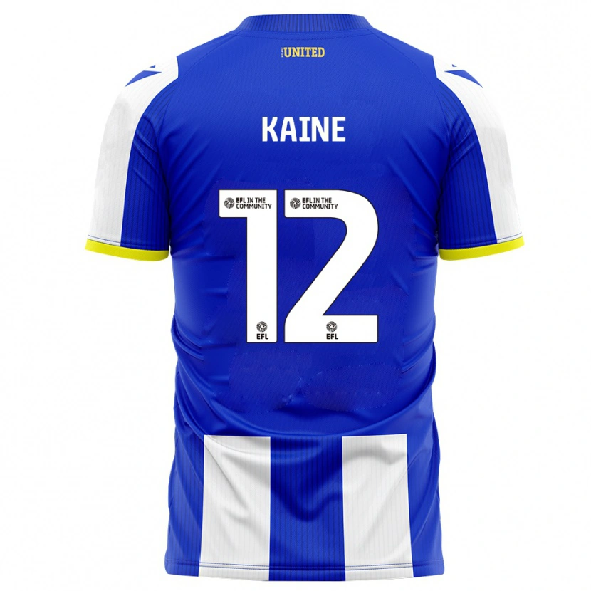 Danxen Kinder Louise Kaine #12 Blau Weiß Heimtrikot Trikot 2025/26 T-Shirt Schweiz