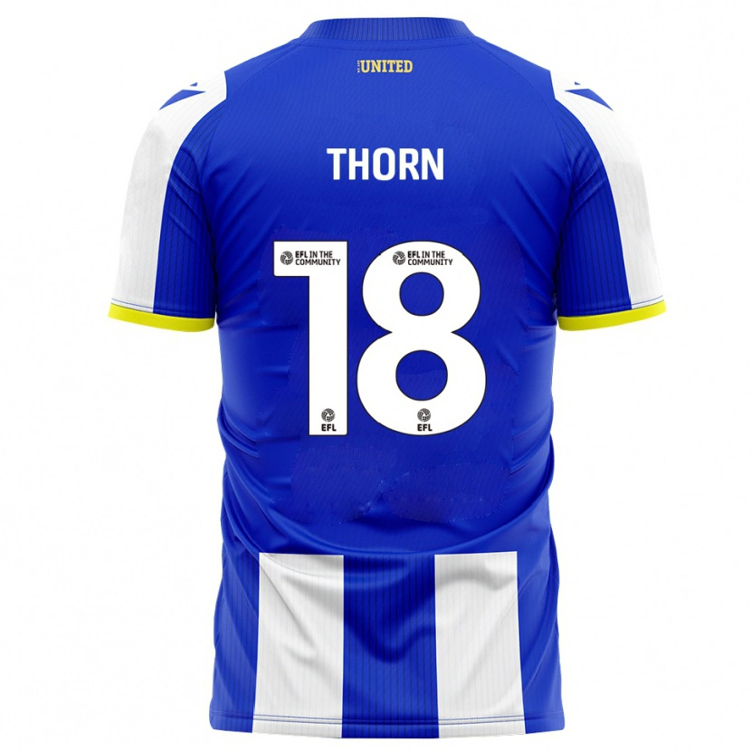 Danxen Kinder Oscar Thorn #18 Blau Weiß Heimtrikot Trikot 2025/26 T-Shirt Schweiz