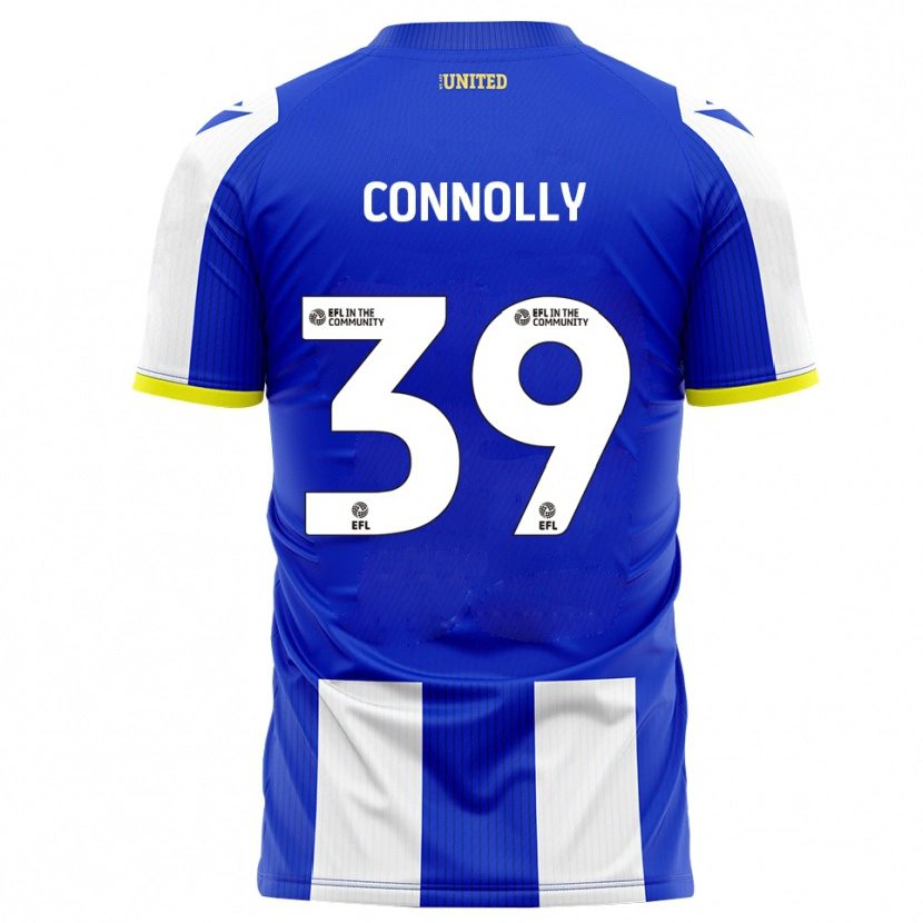 Danxen Kinder Kien Connolly #39 Blau Weiß Heimtrikot Trikot 2025/26 T-Shirt Schweiz