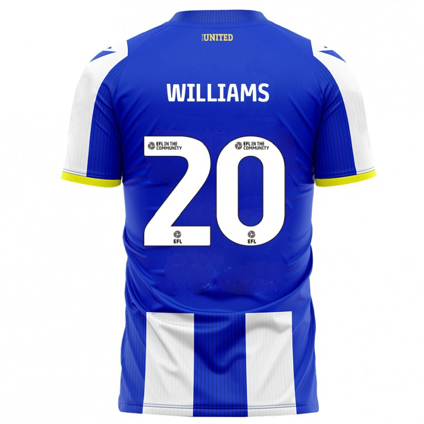 Danxen Kinder Billie-Jo Williams #20 Blau Weiß Heimtrikot Trikot 2025/26 T-Shirt Schweiz