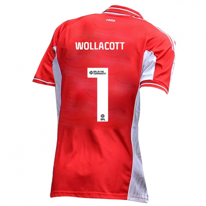Danxen Kinder Joe Wollacott #1 Rot Weiß Heimtrikot Trikot 2025/26 T-Shirt Schweiz