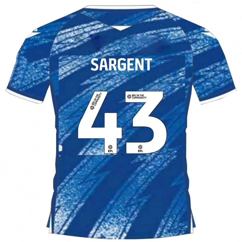 Danxen Kinder Stan Sargent #43 Blau Weiß Heimtrikot Trikot 2025/26 T-Shirt Schweiz
