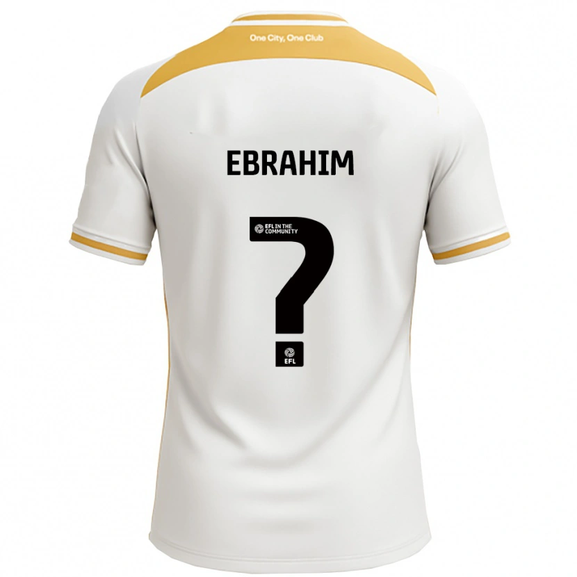 Danxen Kinder Erin Ebrahim #0 Weiß Gold Heimtrikot Trikot 2025/26 T-Shirt Schweiz