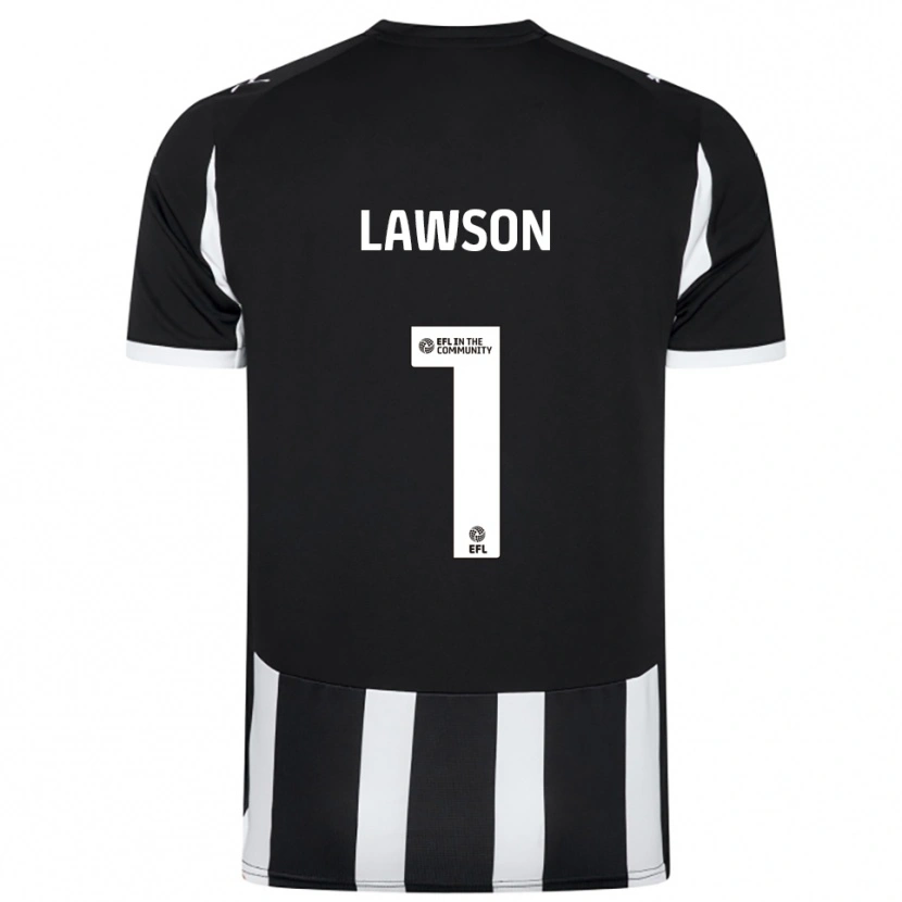 Danxen Kinder Harvey Lawson #1 Schwarz Weiß Heimtrikot Trikot 2025/26 T-Shirt Schweiz