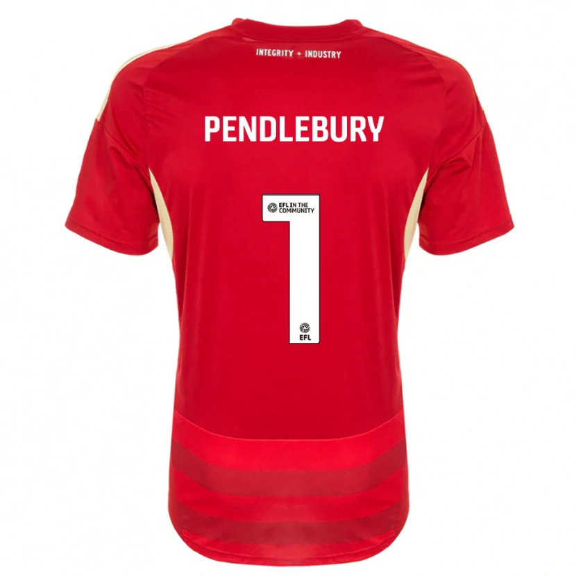 Danxen Kinder Izzy Pendlebury #1 Rot Weiß Heimtrikot Trikot 2025/26 T-Shirt Schweiz