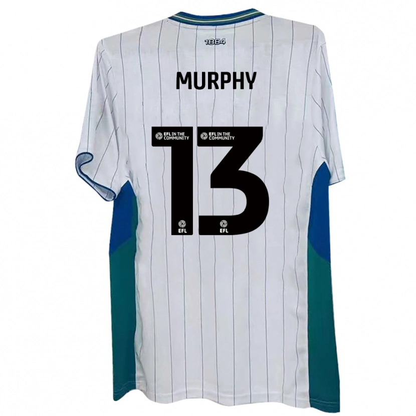 Danxen Kinder Joe Murphy #13 Weiß Grün Blau Heimtrikot Trikot 2025/26 T-Shirt Schweiz
