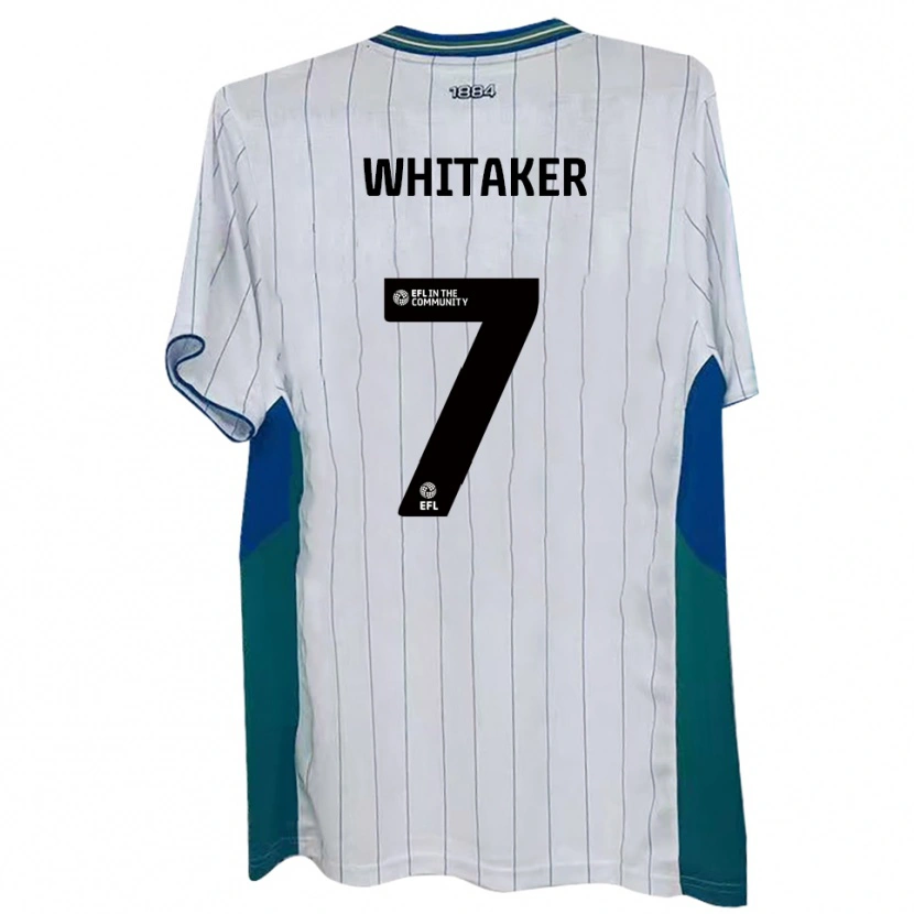 Danxen Kinder Charlie Whitaker #7 Weiß Grün Blau Heimtrikot Trikot 2025/26 T-Shirt Schweiz