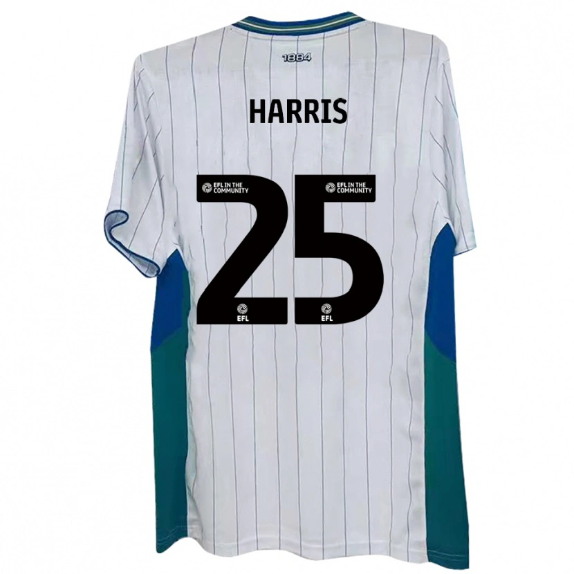 Danxen Kinder Taylan Harris #25 Weiß Grün Blau Heimtrikot Trikot 2025/26 T-Shirt Schweiz