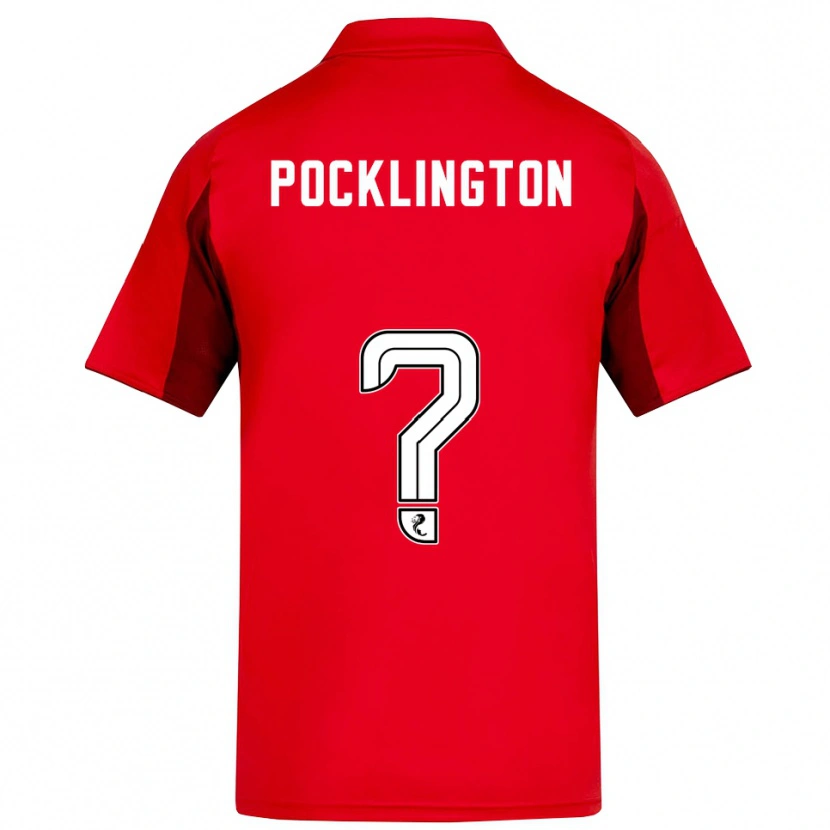 Danxen Kinder Max Pocklington #0 Rot Burgunderrot Heimtrikot Trikot 2025/26 T-Shirt Schweiz