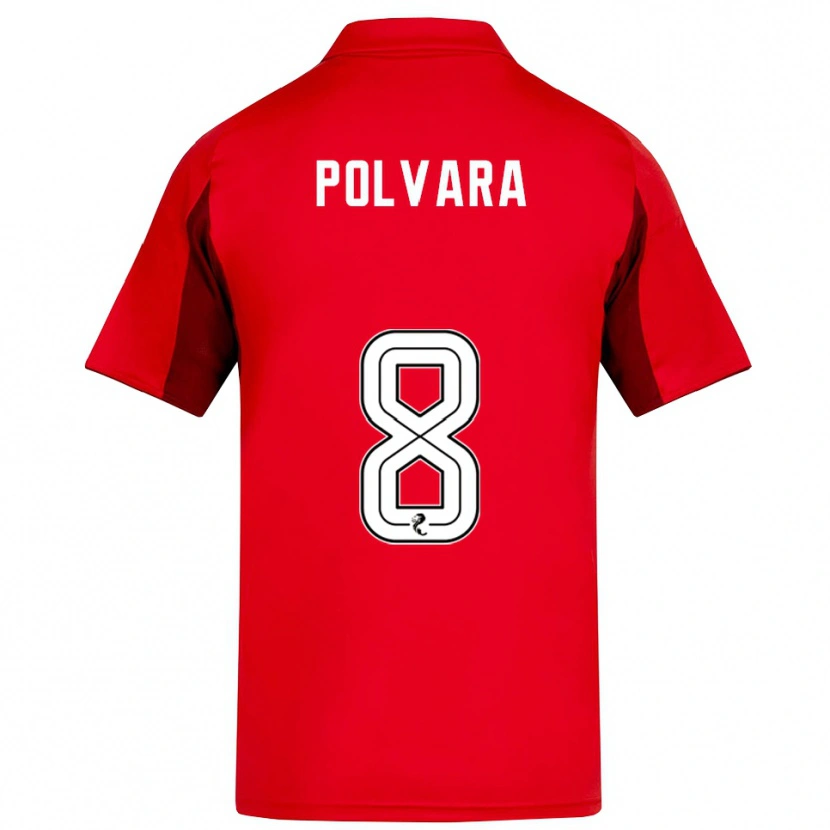Danxen Kinder Dante Polvara #8 Rot Burgunderrot Heimtrikot Trikot 2025/26 T-Shirt Schweiz