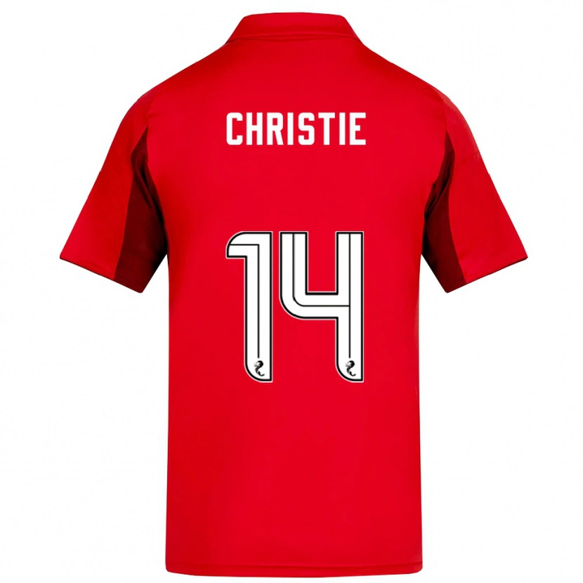 Danxen Kinder Mya Christie #14 Rot Burgunderrot Heimtrikot Trikot 2025/26 T-Shirt Schweiz