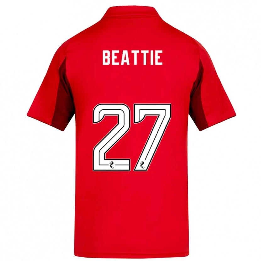 Danxen Kinder Kerry Beattie #27 Rot Burgunderrot Heimtrikot Trikot 2025/26 T-Shirt Schweiz