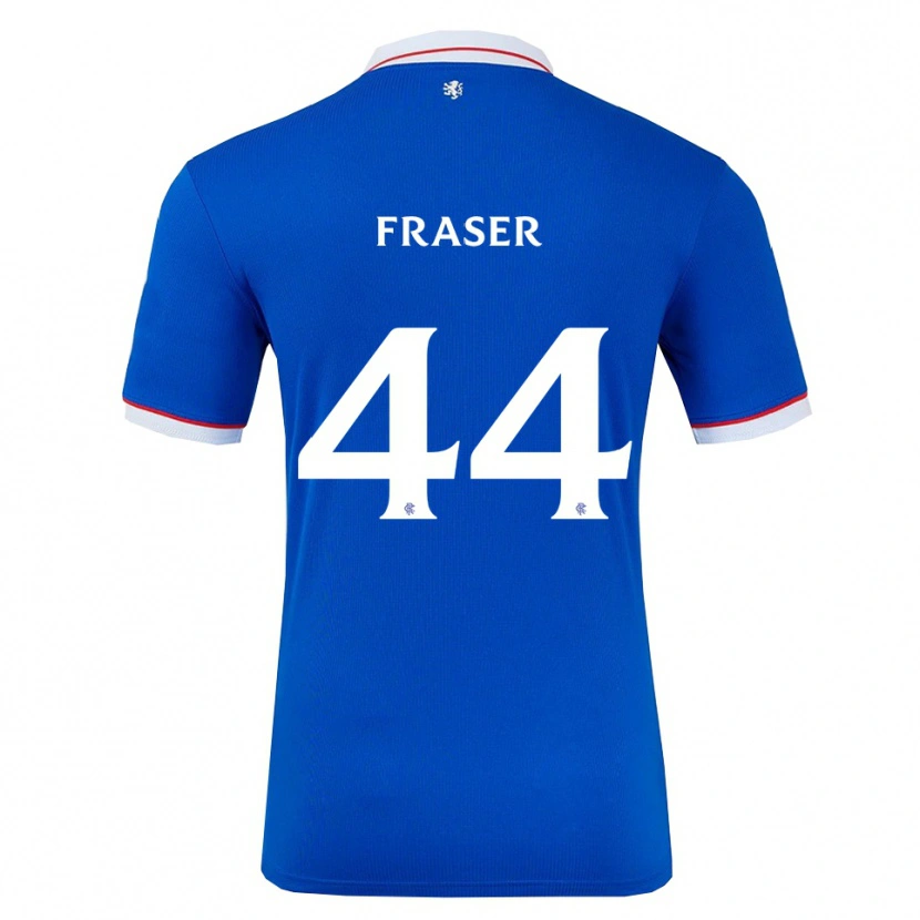 Danxen Kinder Robbie Fraser #44 Blau Weiß Heimtrikot Trikot 2025/26 T-Shirt Schweiz