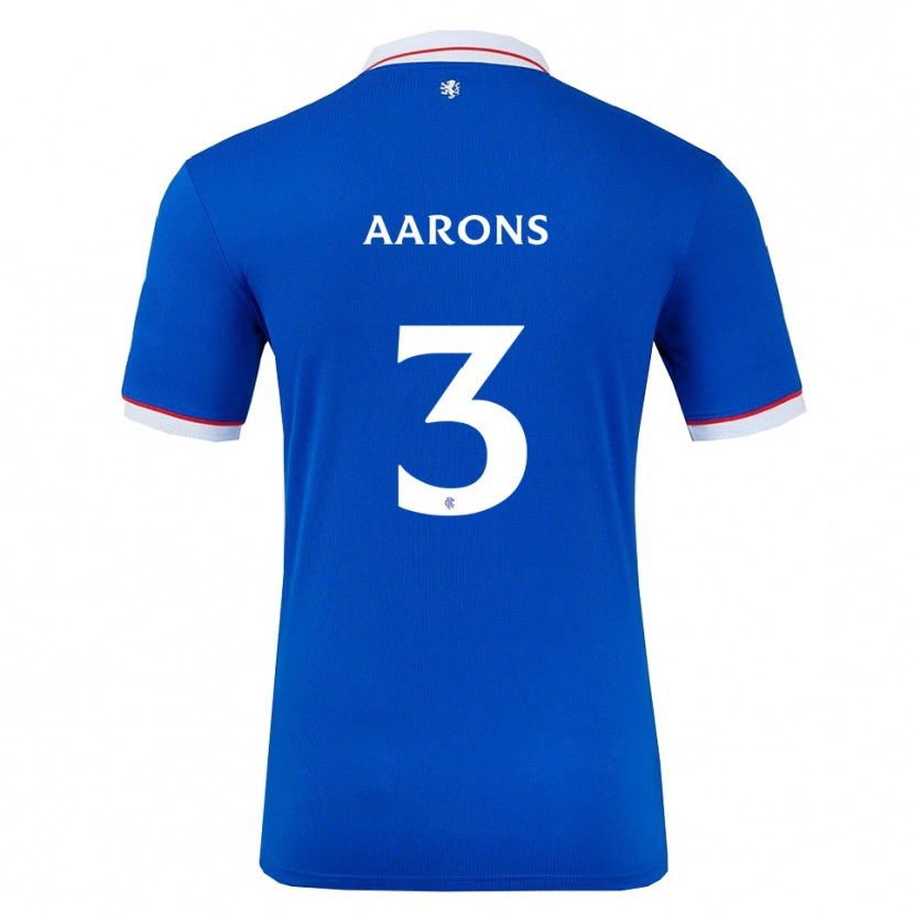 Danxen Kinder Max Aarons #3 Blau Weiß Heimtrikot Trikot 2025/26 T-Shirt Schweiz