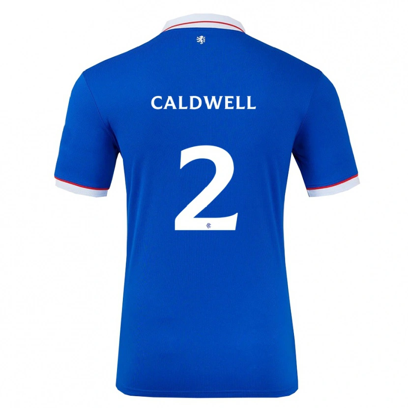 Danxen Kinder Jack Caldwell #2 Blau Weiß Heimtrikot Trikot 2025/26 T-Shirt Schweiz