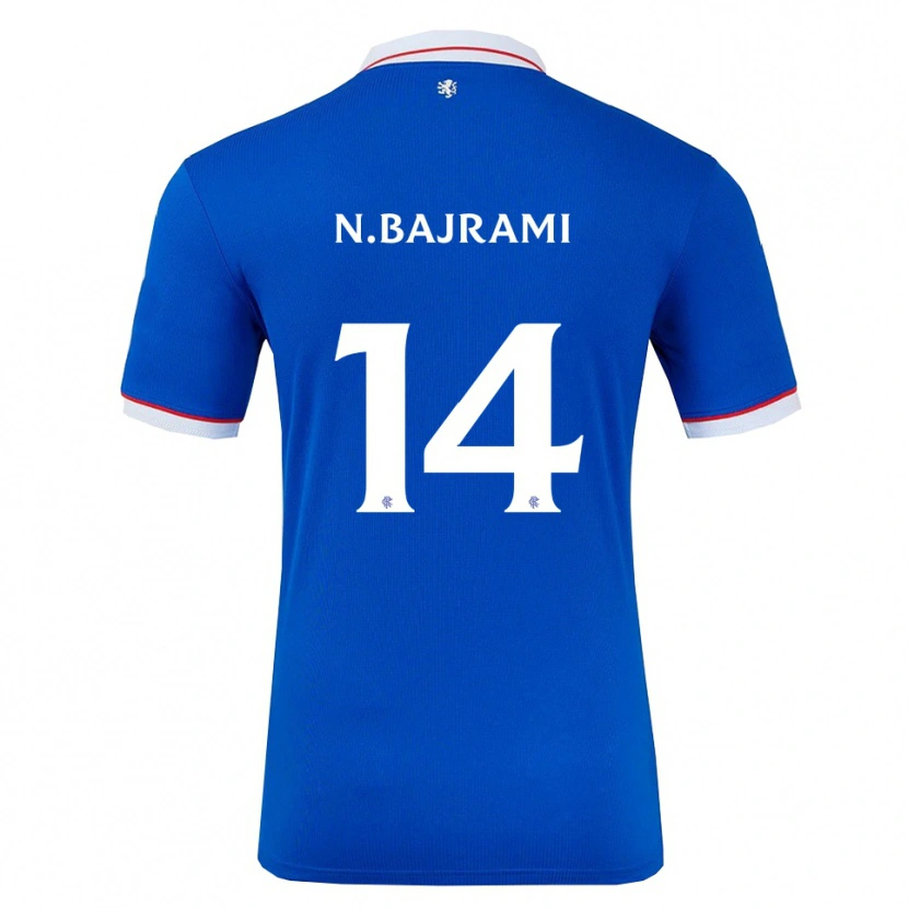 Danxen Kinder Nedim Bajrami #14 Blau Weiß Heimtrikot Trikot 2025/26 T-Shirt Schweiz