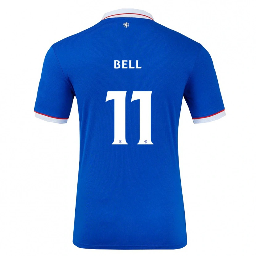Danxen Kinder Megan Bell #11 Blau Weiß Heimtrikot Trikot 2025/26 T-Shirt Schweiz