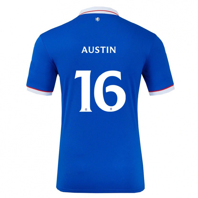 Danxen Kinder Eilidh Austin #16 Blau Weiß Heimtrikot Trikot 2025/26 T-Shirt Schweiz