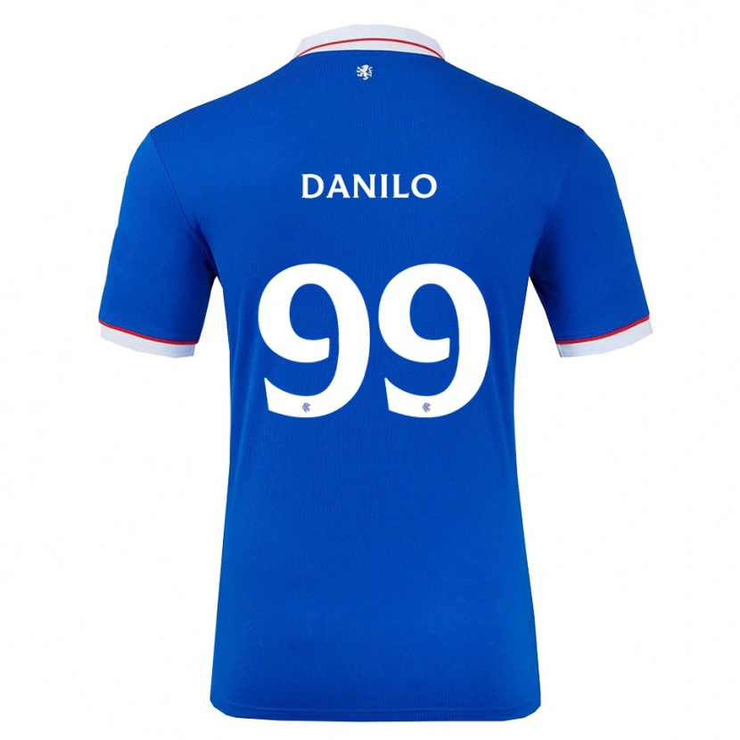 Danxen Kinder Danilo #99 Blau Weiß Heimtrikot Trikot 2025/26 T-Shirt Schweiz