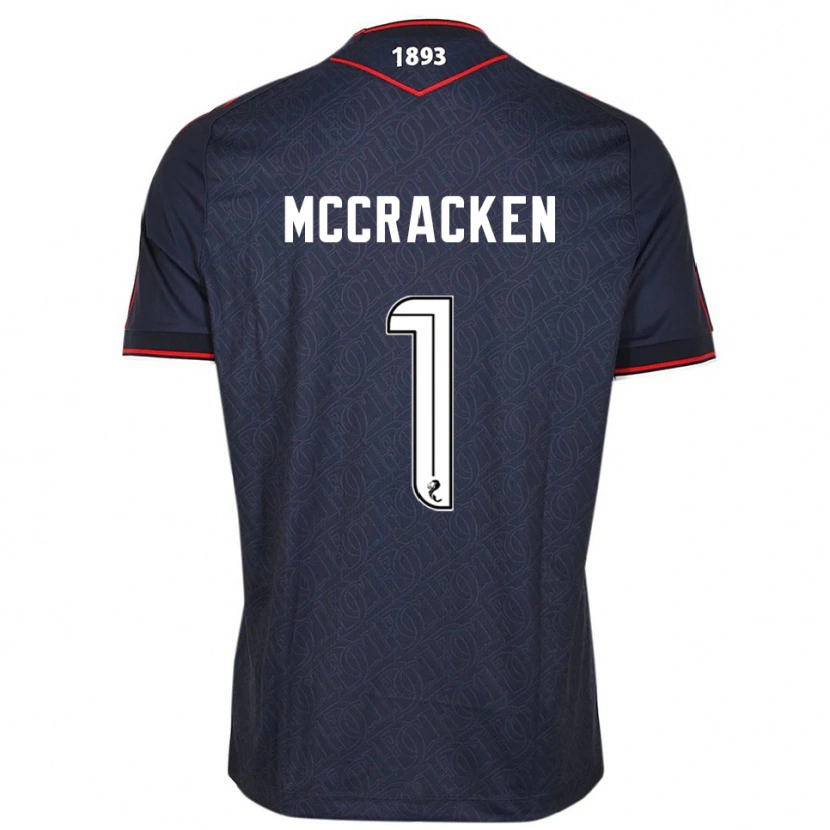 Danxen Kinder Jon Mccracken #1 Marine Weiß Heimtrikot Trikot 2025/26 T-Shirt Schweiz