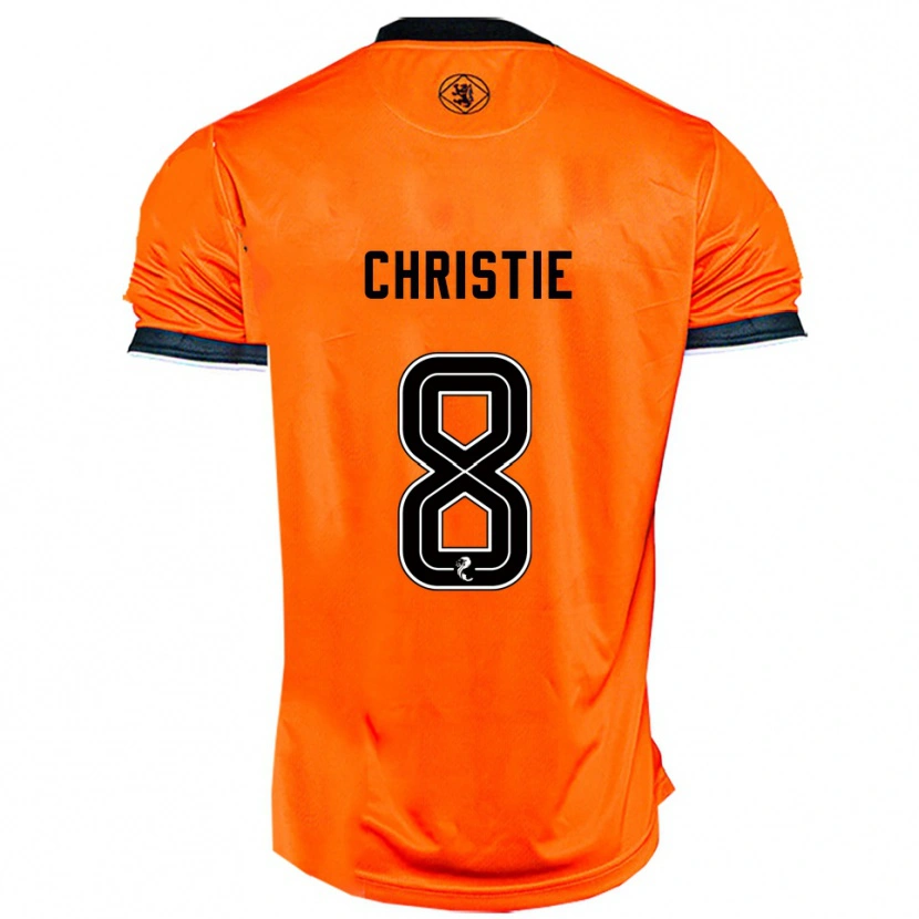 Danxen Kinder Summer Christie #8 Orange Schwarz Heimtrikot Trikot 2025/26 T-Shirt Schweiz