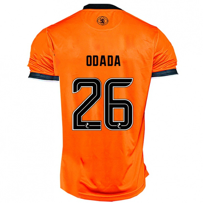 Danxen Kinder Richard Odada #26 Orange Schwarz Heimtrikot Trikot 2025/26 T-Shirt Schweiz