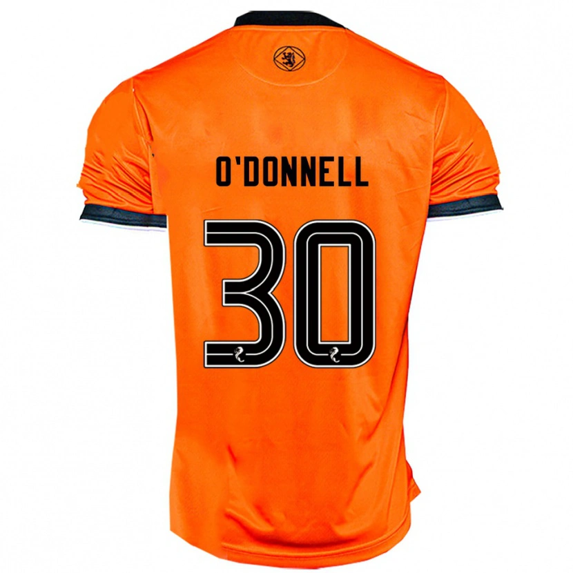 Danxen Kinder Lewis O'donnell #30 Orange Schwarz Heimtrikot Trikot 2025/26 T-Shirt Schweiz