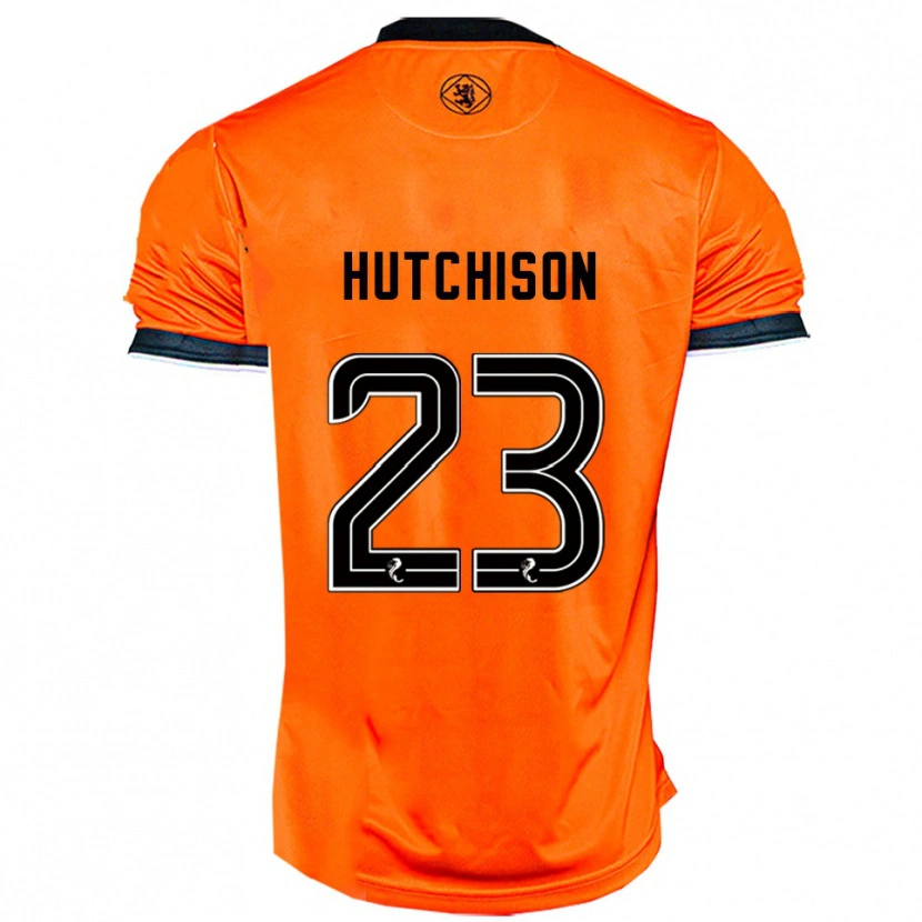 Danxen Kinder Daisy Hutchison #23 Orange Schwarz Heimtrikot Trikot 2025/26 T-Shirt Schweiz