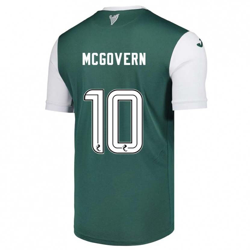 Danxen Kinder Kathleen Mcgovern #10 Grün Weiß Heimtrikot Trikot 2025/26 T-Shirt Schweiz