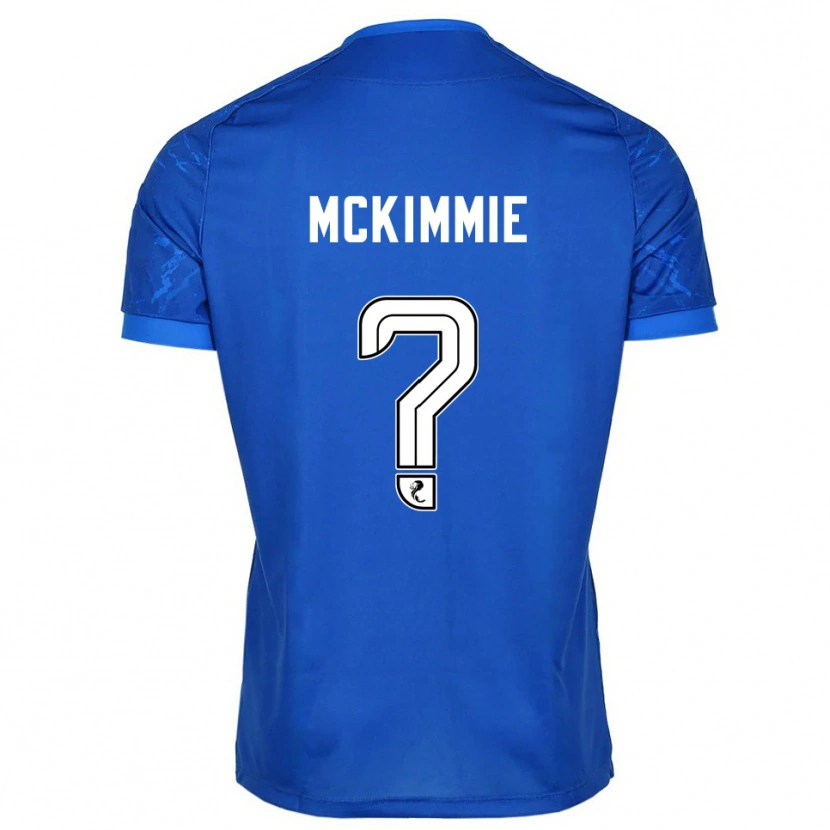 Danxen Kinder Lucas Mckimmie #0 Blau Weiß Heimtrikot Trikot 2025/26 T-Shirt Schweiz