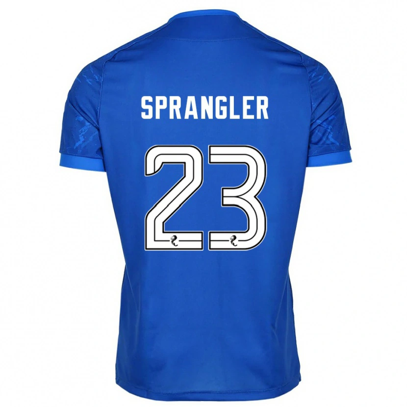 Danxen Kinder Sven Sprangler #23 Blau Weiß Heimtrikot Trikot 2025/26 T-Shirt Schweiz