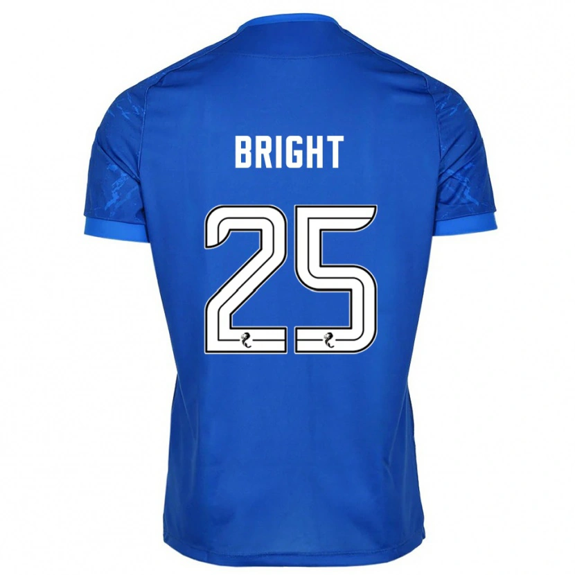 Danxen Kinder Scott Bright #25 Blau Weiß Heimtrikot Trikot 2025/26 T-Shirt Schweiz