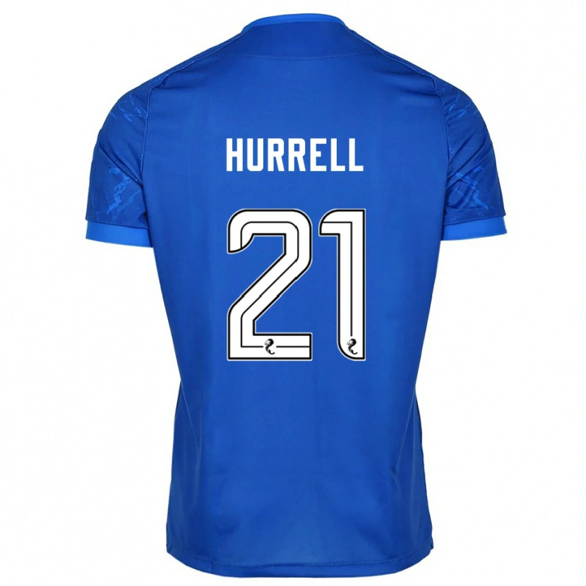 Danxen Kinder Olivia Hurrell #21 Blau Weiß Heimtrikot Trikot 2025/26 T-Shirt Schweiz
