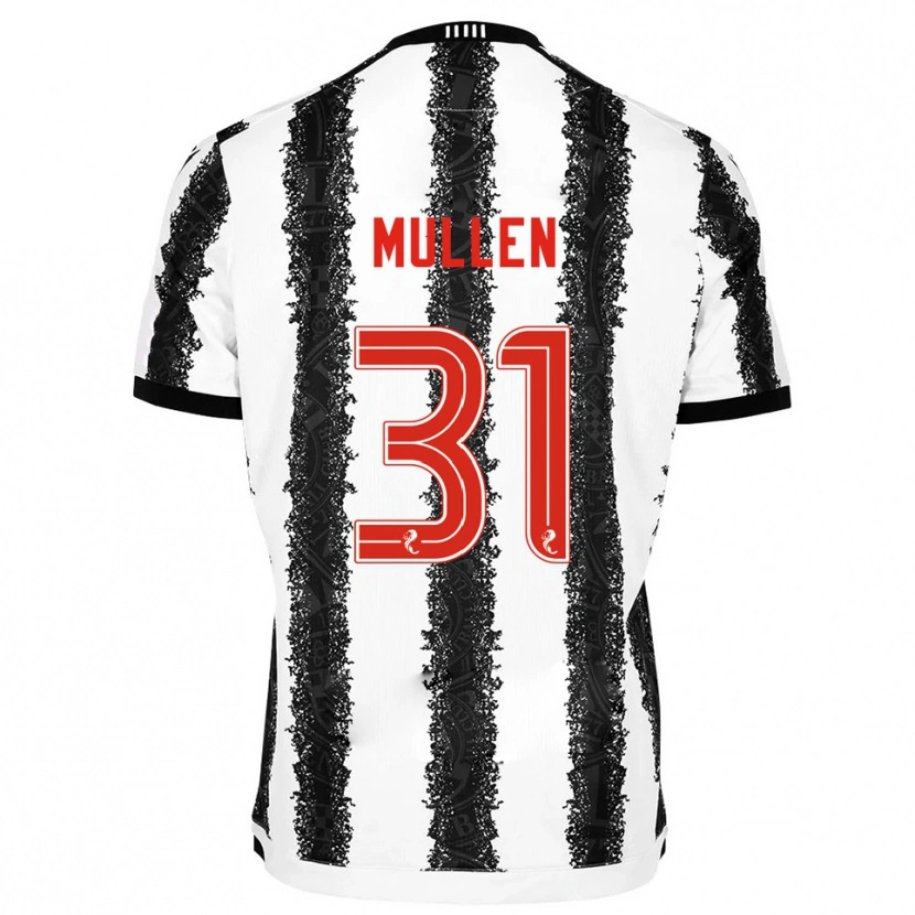 Danxen Kinder Ryan Mullen #31 Weiß Schwarz Heimtrikot Trikot 2025/26 T-Shirt Schweiz