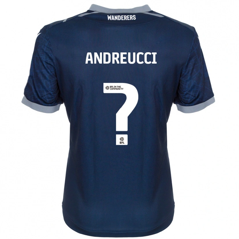 Danxen Kinder Ben Andreucci #0 Marine Grau Auswärtstrikot Trikot 2025/26 T-Shirt Schweiz