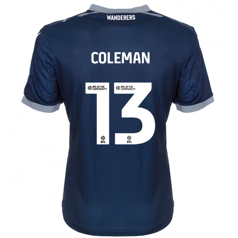 Danxen Kinder Joel Coleman #13 Marine Grau Auswärtstrikot Trikot 2025/26 T-Shirt Schweiz