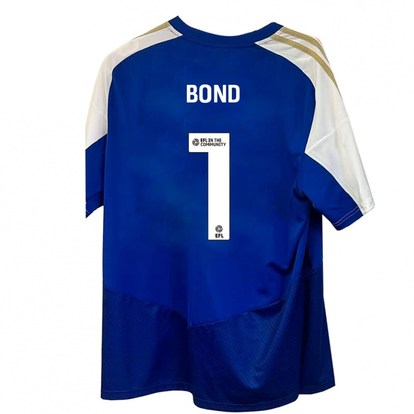 Danxen Kinder Abbi Bond #1 Blau Weiß Gold Auswärtstrikot Trikot 2025/26 T-Shirt Schweiz