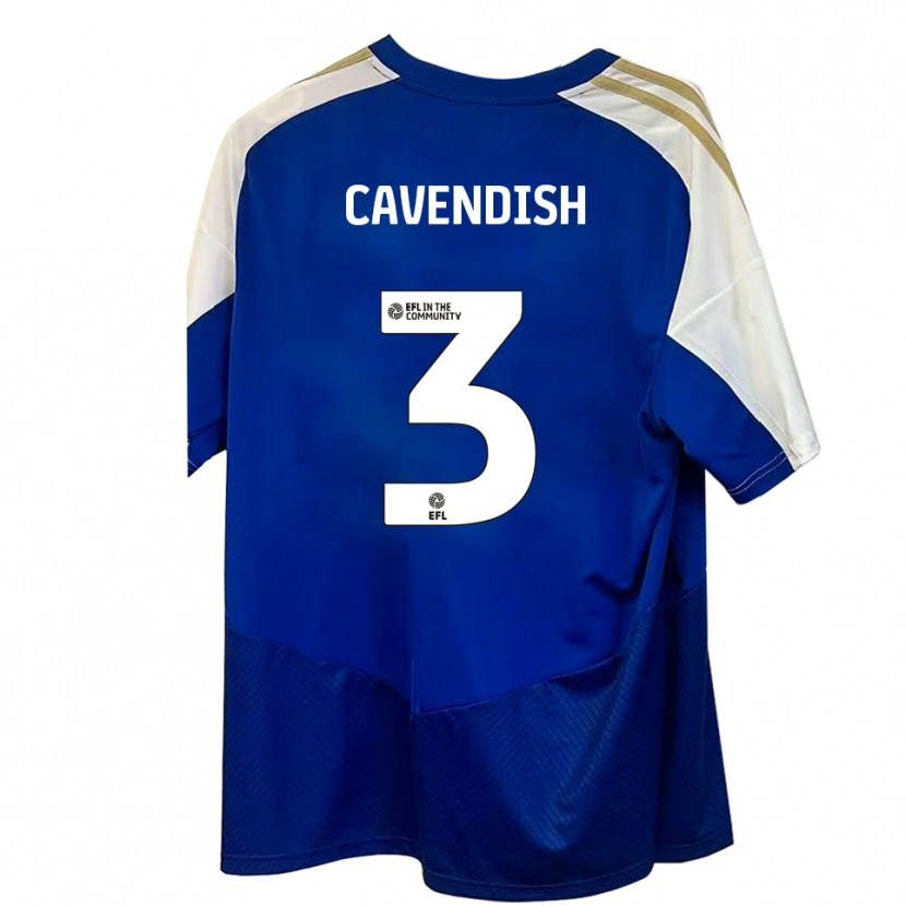 Danxen Kinder Jacca Cavendish #3 Blau Weiß Gold Auswärtstrikot Trikot 2025/26 T-Shirt Schweiz