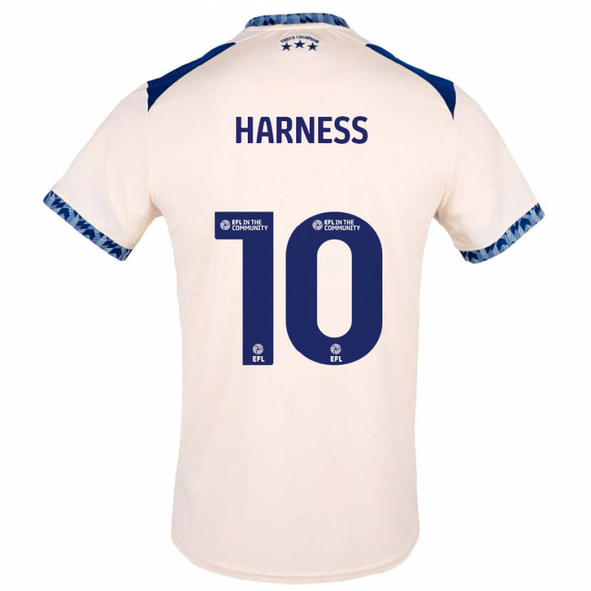Danxen Kinder Marcus Harness #10 Creme Marine Auswärtstrikot Trikot 2025/26 T-Shirt Schweiz