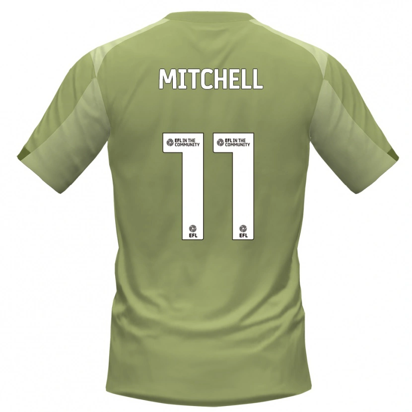 Danxen Kinder Demetri Mitchell #11 Salbei Champagner Auswärtstrikot Trikot 2025/26 T-Shirt Schweiz